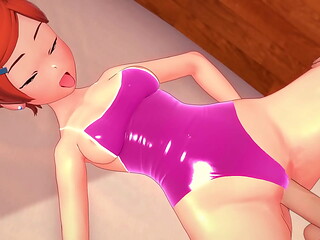 La Linda Gwen esta mojada se quita el ba&ntilde_ador para follar (versi&oacute_n adulta) (hentai)