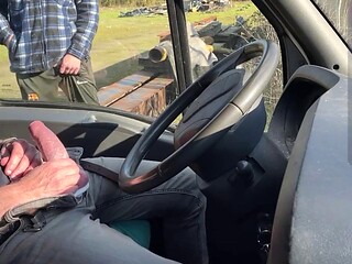 Ninosolos Public Car Blowjob