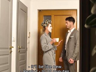 Victoria Nova and Alex Romero in a hot fetish video