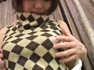 Passionate Asian Wife Takes Lover's Load on Her Chest