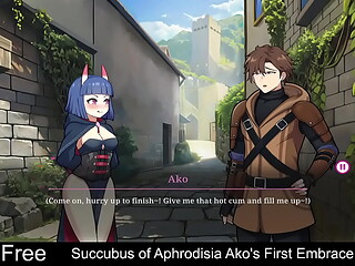Succubus of Aphrodisia: Ako'_s First Embrace Demo