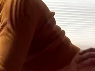 Caught Jerking Off by Hot MILF in Glasses - She Joins In For Sex & Riding