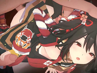 Uma Musume - Kitasan Black Gangbang Sex - 3D Hentai Animations
