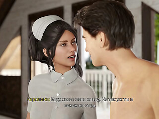 Game: FreshWomen, Episode 1 - Hardcore sex with a nurse (Russian voice)