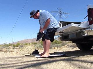 Desert Hike Jerkoff 4