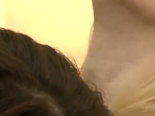 Lesbian Jess West pleasuring her horny friend with sex toys