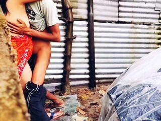 Blond Bhabi Reveals Her Husband And Lets Her young Devar Play With Her Body in outside