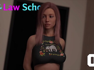 LAW SCHOOL #09 - Horny Busty Red Head Is My College Roommate - 3D Porn Games