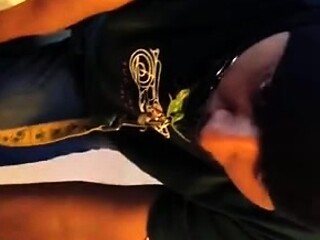 Hot Latina in foot fetish and POV blowjob action