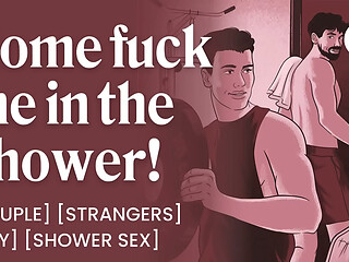 ASMR Audio Porn: Fucking My Gym Crush in the Shower &ndash_  Gay, Public Sex &amp_ Strangers &ndash_ Erotic Audio Roleplay for Men