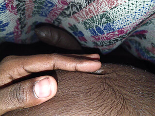 Young boy night time without dress and parties nude body