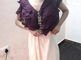 Cute step sister ko paise dekar jabar dasti pela