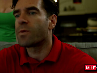 MILFON.com presents: Hot MILF Dee Williams &amp_ Axel Haze in Cable Guy Plugs The MILF