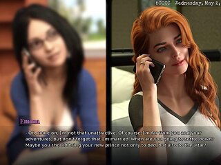 Boundaries of Morality 2 Justin got a chance and fucked Emmas thigh