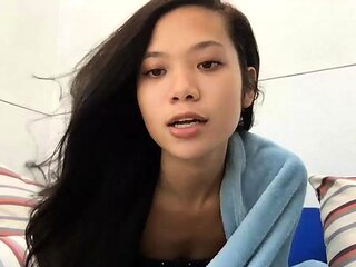 Sexy teen ebony solo toy masturbation