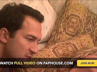 Blonde Babe Julie Night Sucks and Fucks Big Dick Dino Bravo