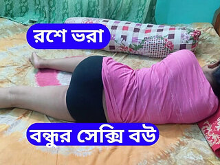 Desi Bhabhi Fucks Servant While Husband is Away - Hot Cheating Wife Sex