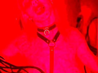 Blonde Babe's BDSM Solo Squirt Show