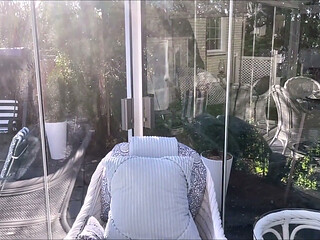 Hunk Stepdaddy Bear Naked Sunbathing in the Veranda 4