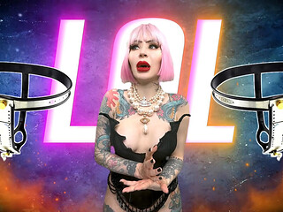 Because Your Cock Is Small, You Need Female Chastity - Locktober, Halloween, Sph, Humiliation