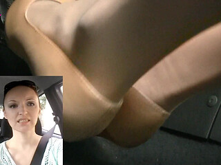 Brake Failure in Pointing Pumps and Nude Stockings