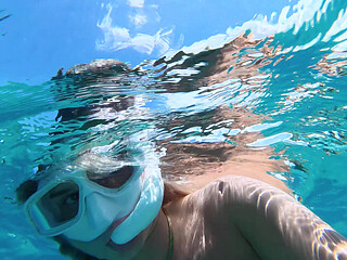 Big Ass Beauty Kayci Kaylani Nude Underwater Diving and Masturbation