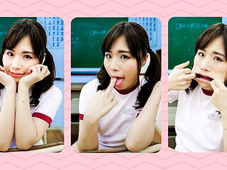 Pigtailsl Teen Angel, Rumi Haruno's Finger Sucking POV