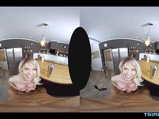 Hot transsexual bareback with orgasm