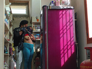 Desi girl ko kichen me chodha