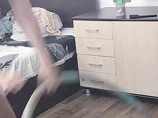 Sexy Wife Workout at Home Naked