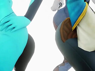 Zelda y Samus tienen lindos Culos