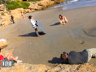 Sexy Video: Jessica Bitch Beach Shoot
