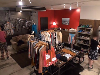 Something Sparks Each Time Their Eyes Meet Inside the Quiet Fashion Shop