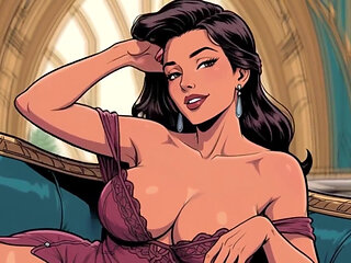 Ai Incredible Classy Cartoon Ladies