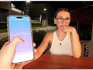 Looks Like We Got Caught Fucked Her To Squirt On The First Date In A Public Toilet