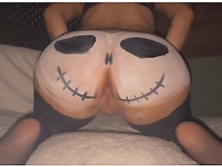 I Hit Jacks Face With A Halloween Nightmare - Pug Anal