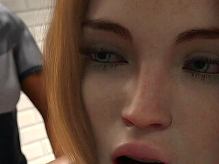 Anna Exciting Affection #69 Anna in the Toilet