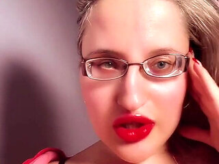 Perfect Lips Red Lip Gloss Lipstick Fetish Findom Goaldigger Lips Addiction