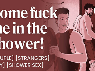 ASMR Audio Porn: Fucking My Gym Crush in the Shower -  Gay, Public Sex & Strangers - Erotic Audio Roleplay for Men