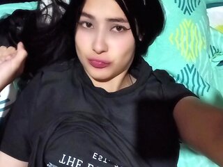 My Stepsister Is Desperate For My Cum, She Sucks It Until She Takes The Last Drop