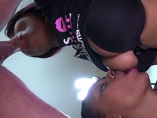 So hot Porsha Carrera and Don Whoe's ebony xxx