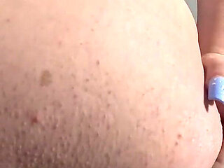 Close-up Lavender Lingerie Farts - Big Ass Gas Right in Your