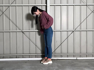 Peeking Curves That Spark a Hard Rush From a Teasing a-cup Charmer Part 3