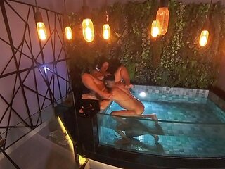 Bonus Scene.. Fucking in the Mini Pool