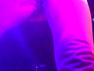 Pissing in red sport clothes - mmm my panties and pants all wet