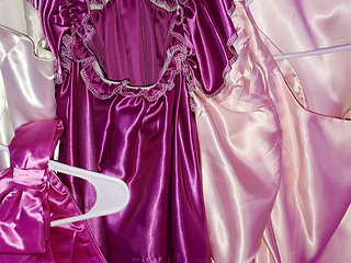My Fabulous Acetate Satin Bedroom