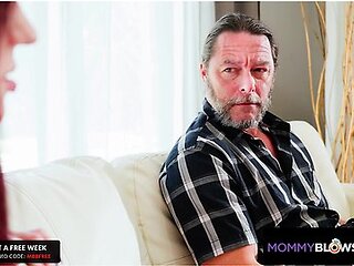 MommyBlowsBest - My New HOT AF REDHEADED BUSTY Milf Boss Sucked My Dick