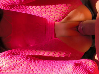 I dress provocatively in a transparent sexy outfit for my stepbrother to me