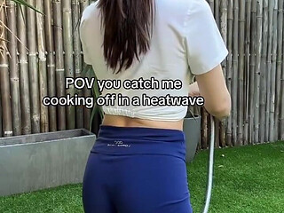 Watering My Garden