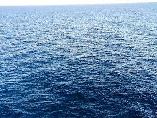 Amateur Hot Wife Solo Masturbation Orgasm on Cruise Ship - Cuckold Husband Locked in Chastity Cage Watches